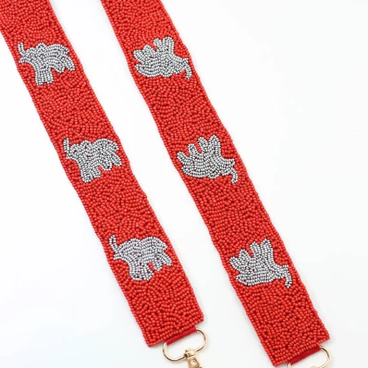 Alabama Beaded Bag Strap