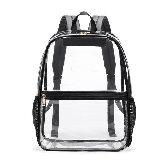 Macy Mesh Large Clear Backpack