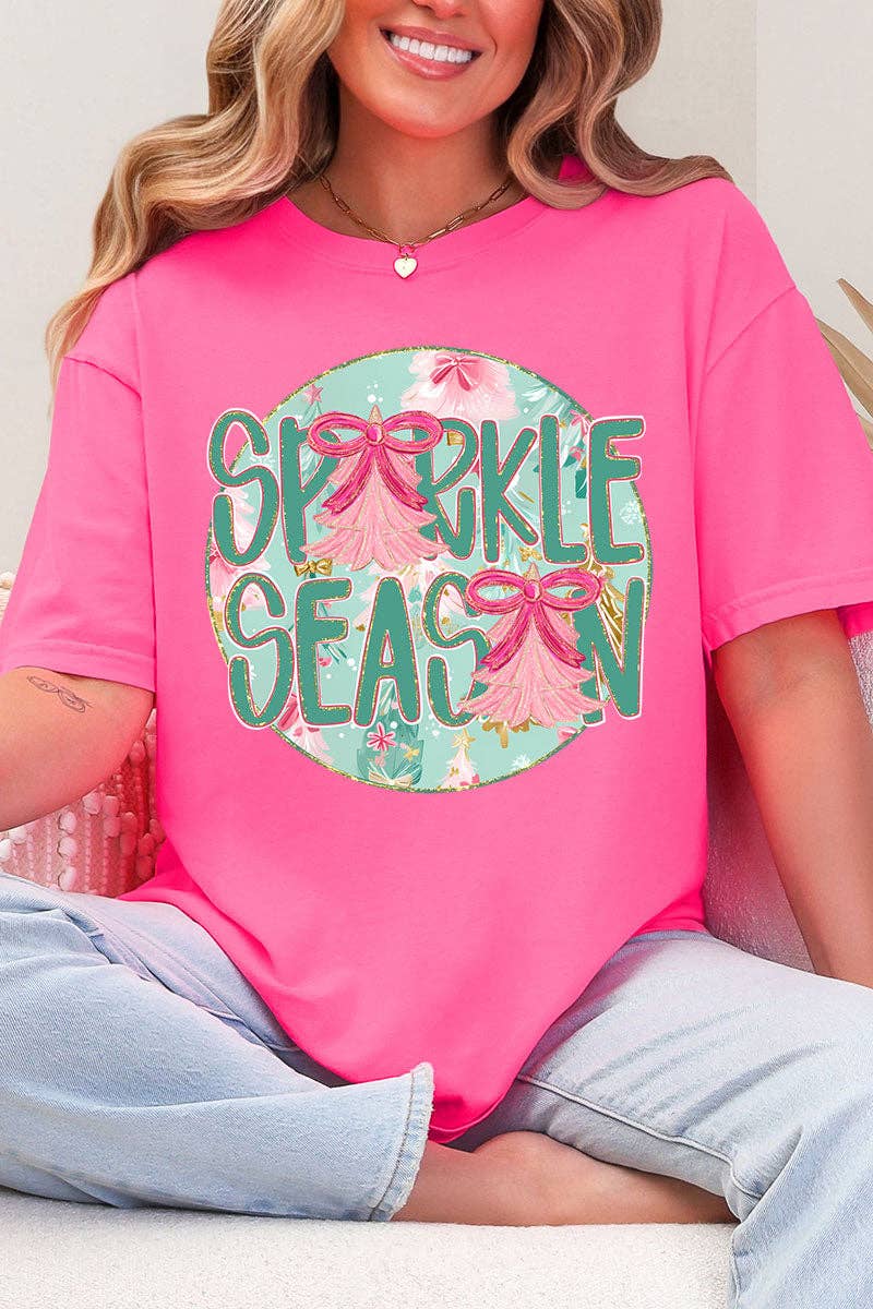 Sparkle Season Comfort Colors Adult Ring-Spun Cotton Tee
