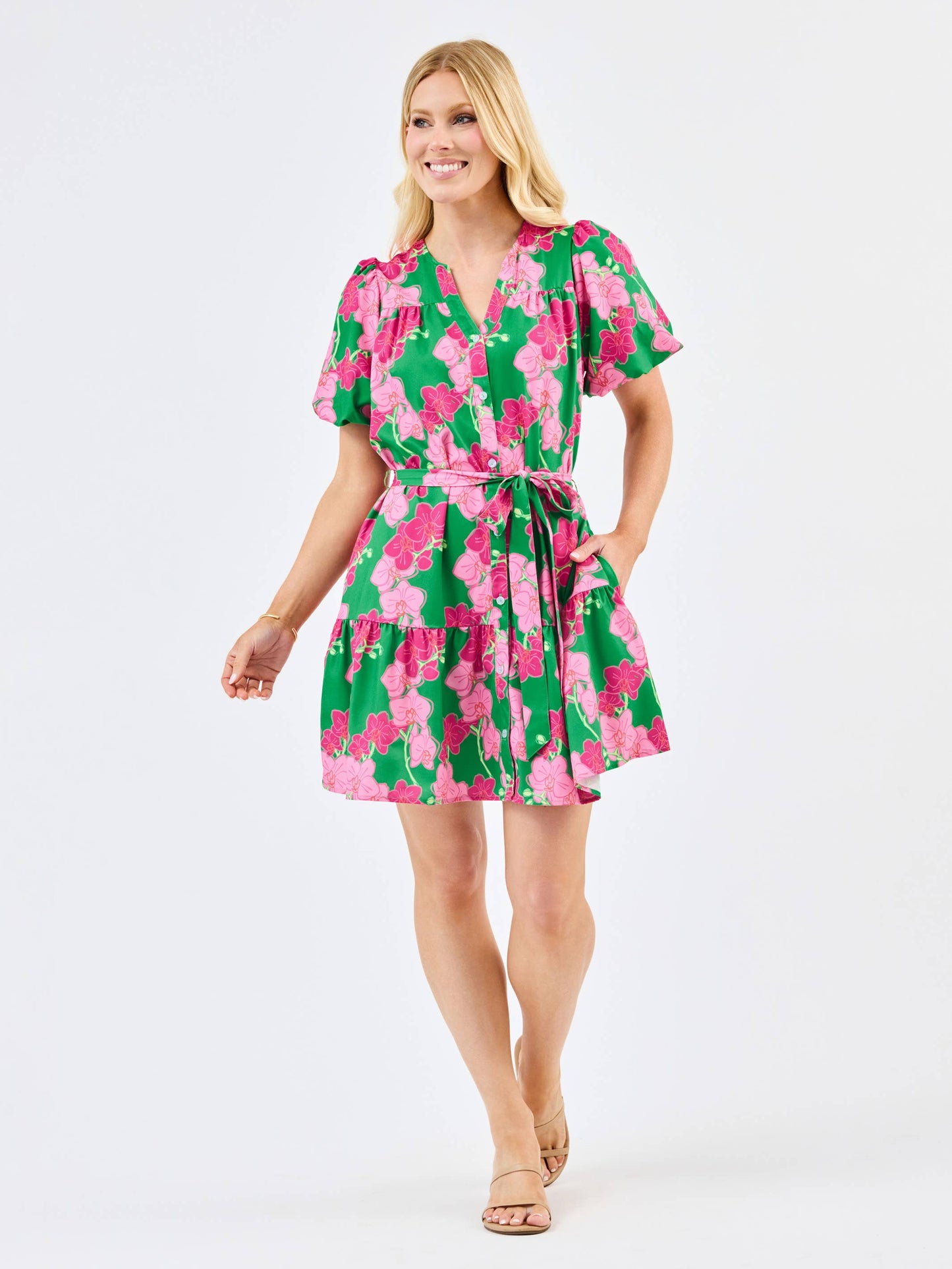 Addison Orchid Reverie Pink Dress