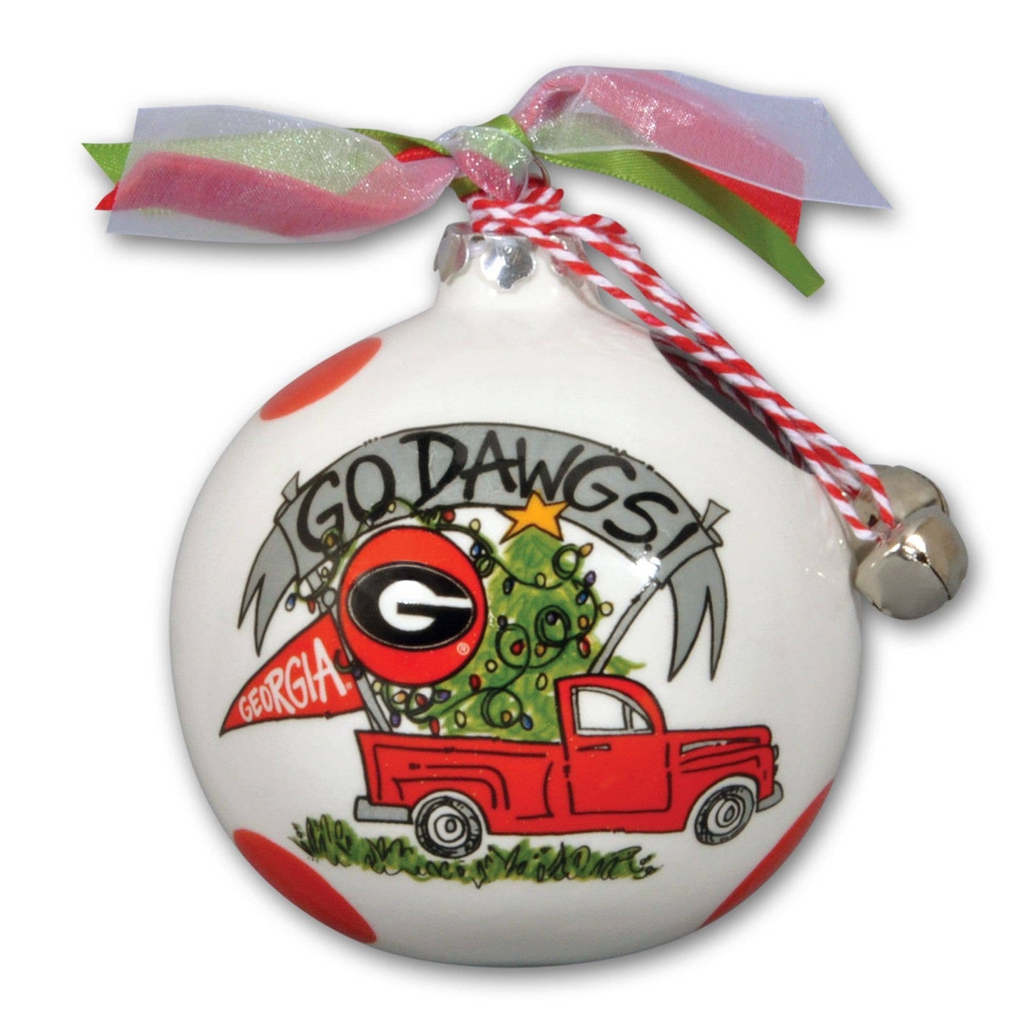 Go Dawgs Truck Ornament