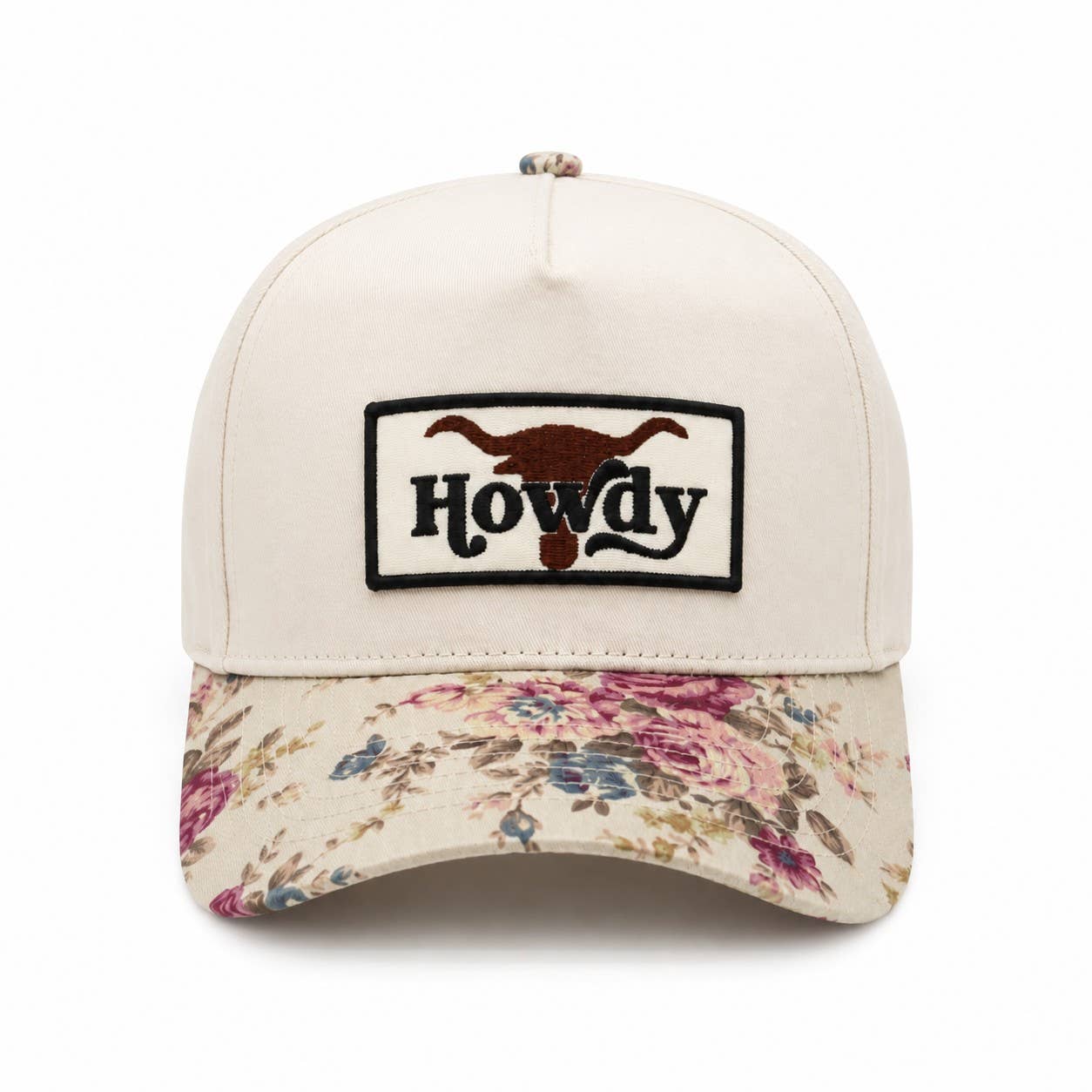 Howdy Embroidered Patch Trucker Hat