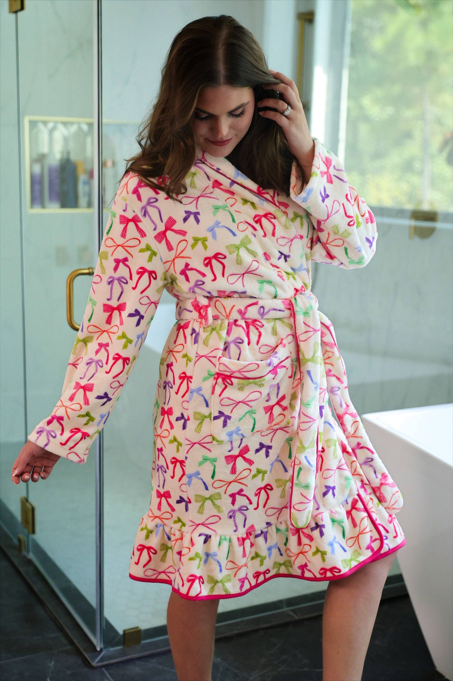 Legacy Lounge Robe- Daylight Bow