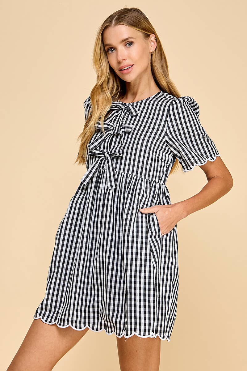 Game Day Front Bow Dress