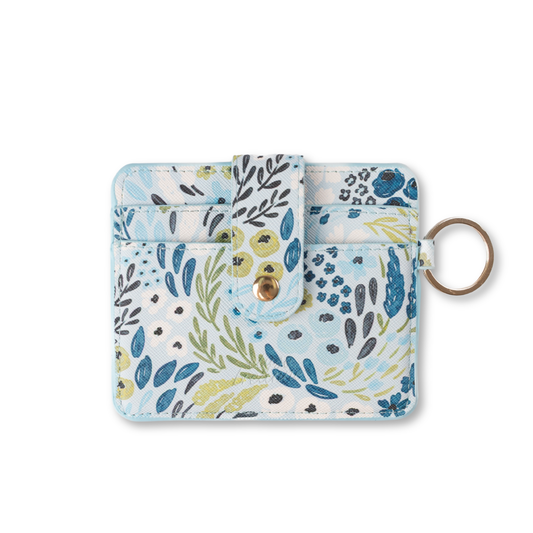 Waterfall Floral Card Wallet