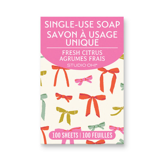Put A Bow On It Single-Use Soap Sheets