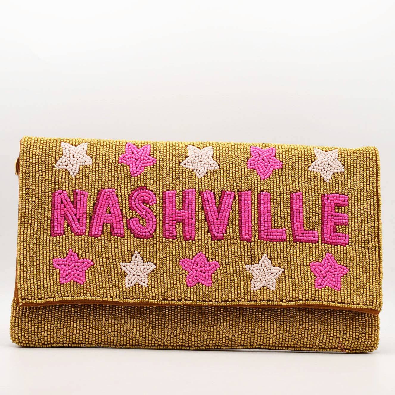 Nashville Beaded Star Clutch