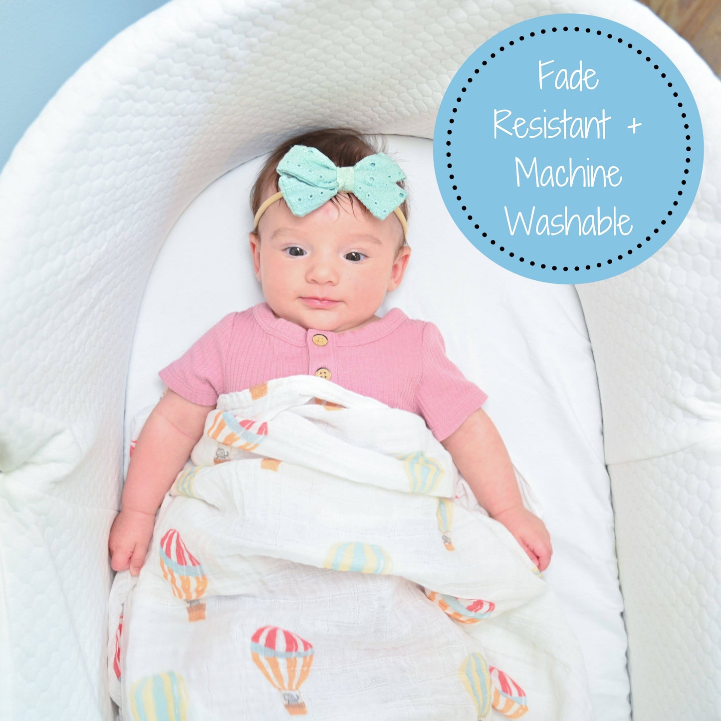 The Sky Is The Limit Baby Muslin Blanket