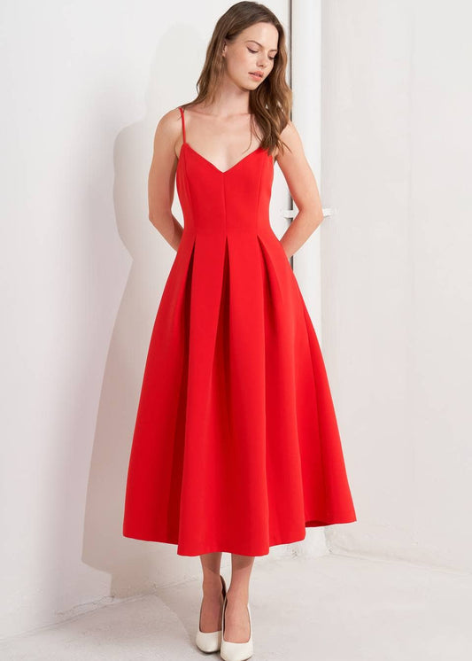 Scarlet Sweetheart Dress
