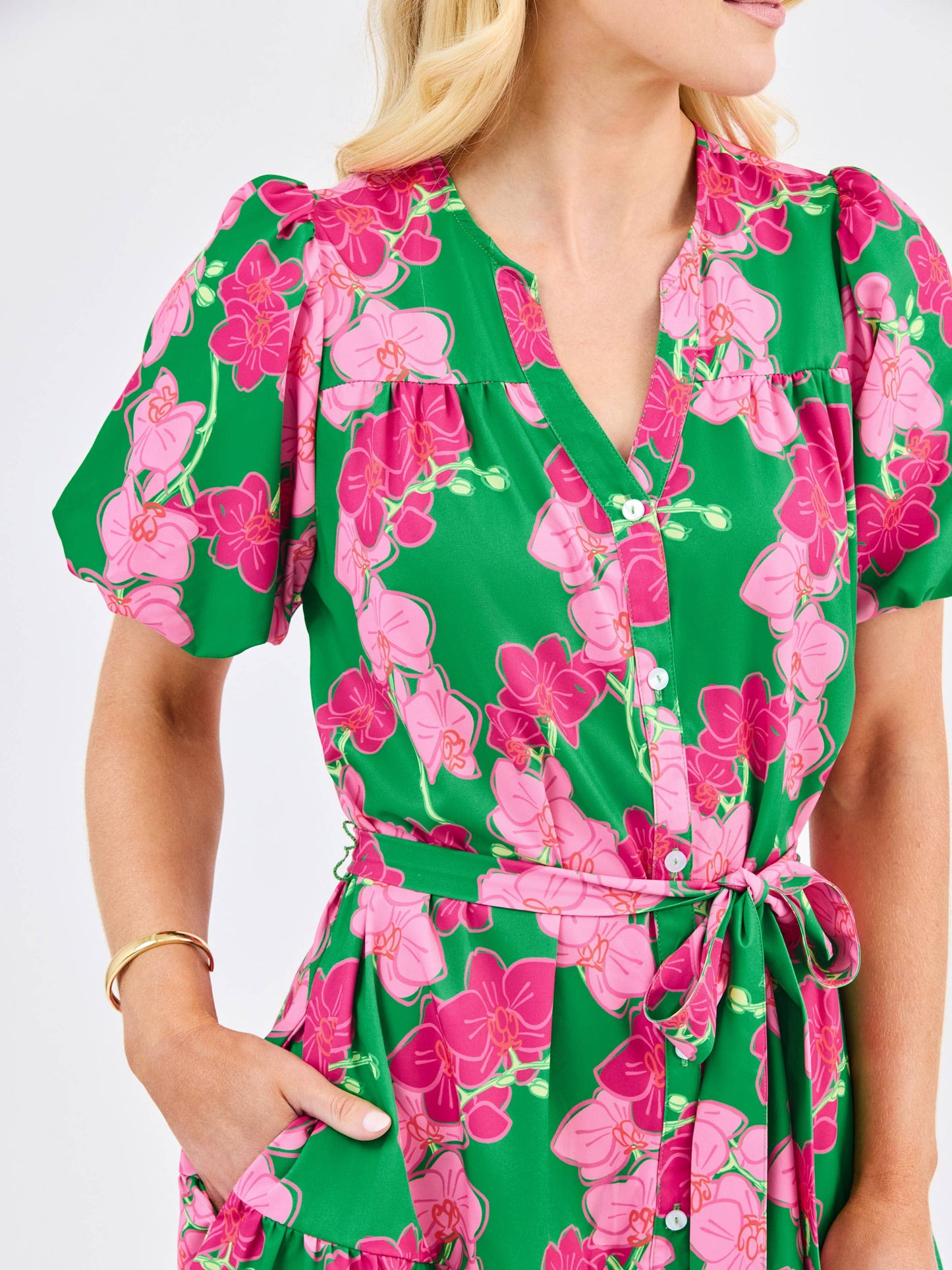 Addison Orchid Reverie Pink Dress