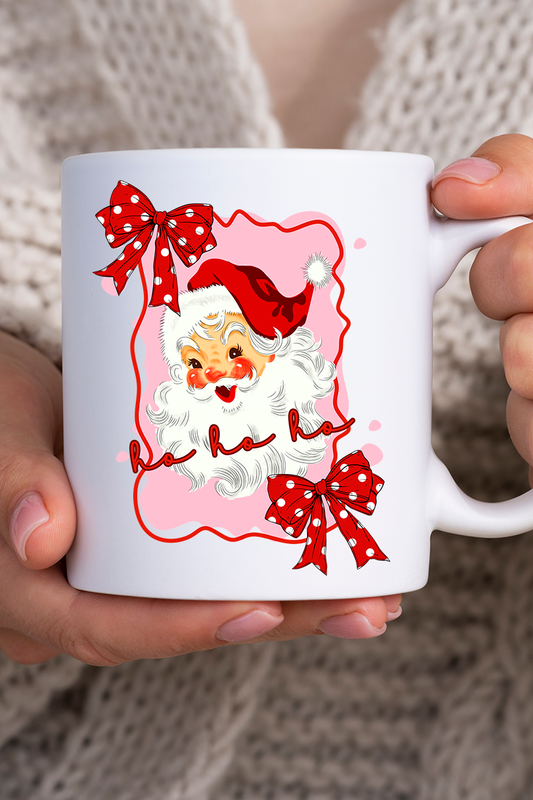 Preppy Santa Coquette Ceramic Mug