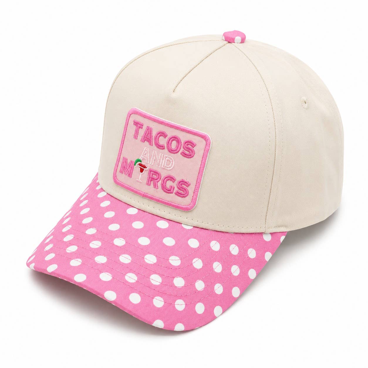 Tacos & Margs Embroidered Patch Trucker Hat