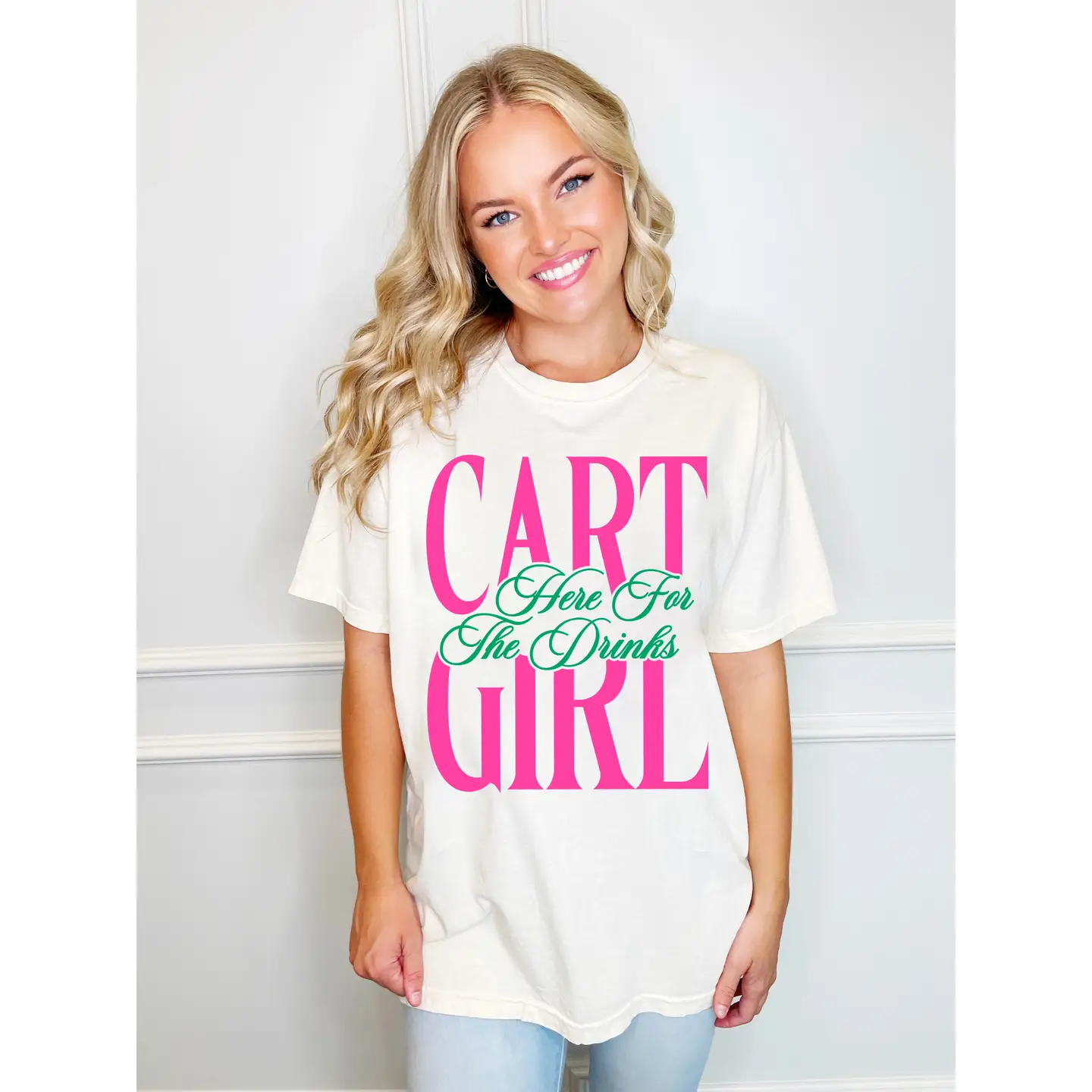 Cart Girl Drinks Tshirt