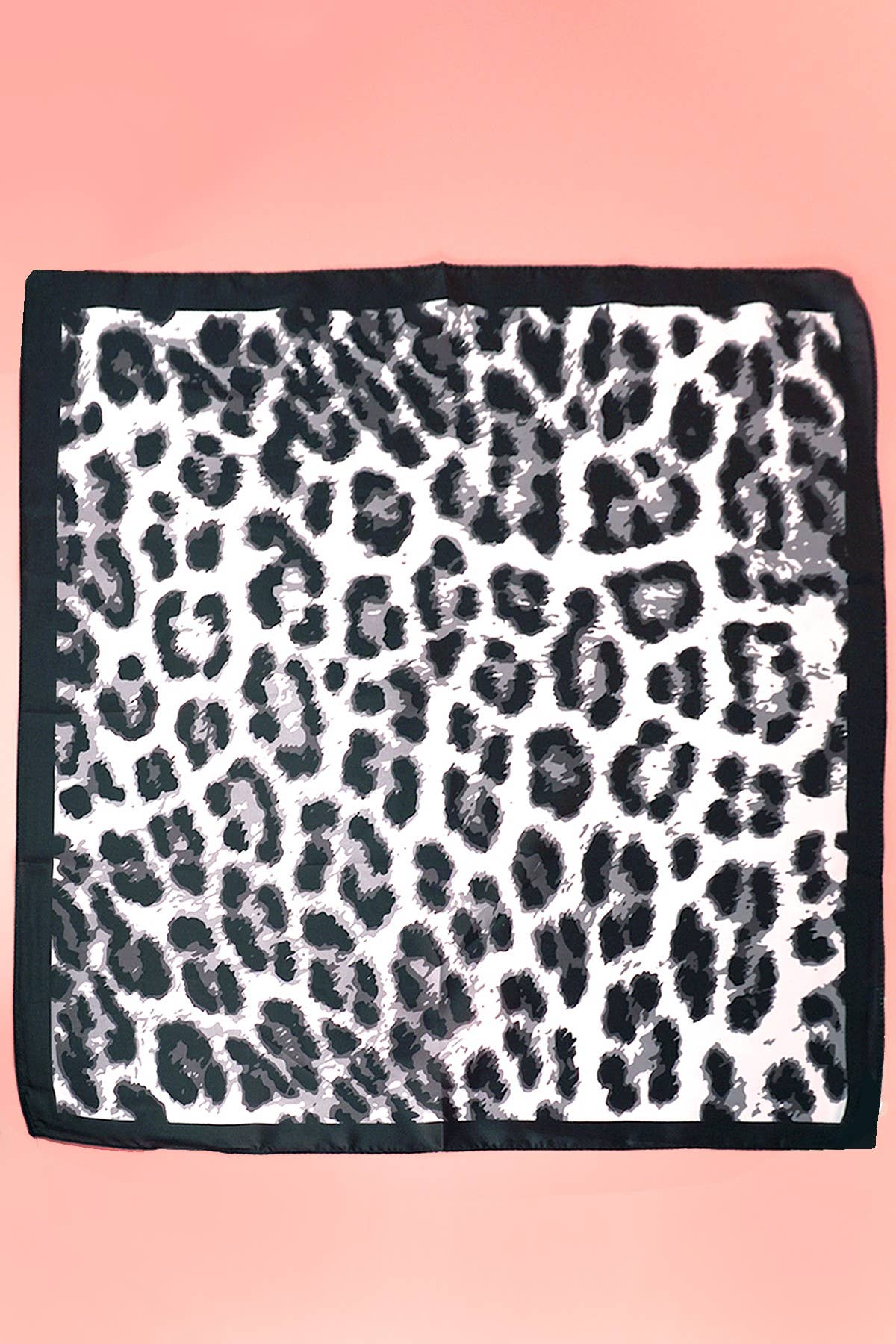 Wild Luxe Leopard Satin Scarf