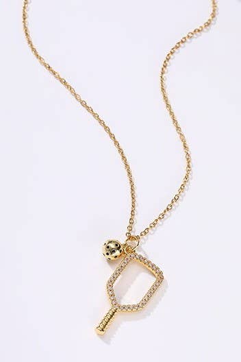 Gameday Pickleball Necklace