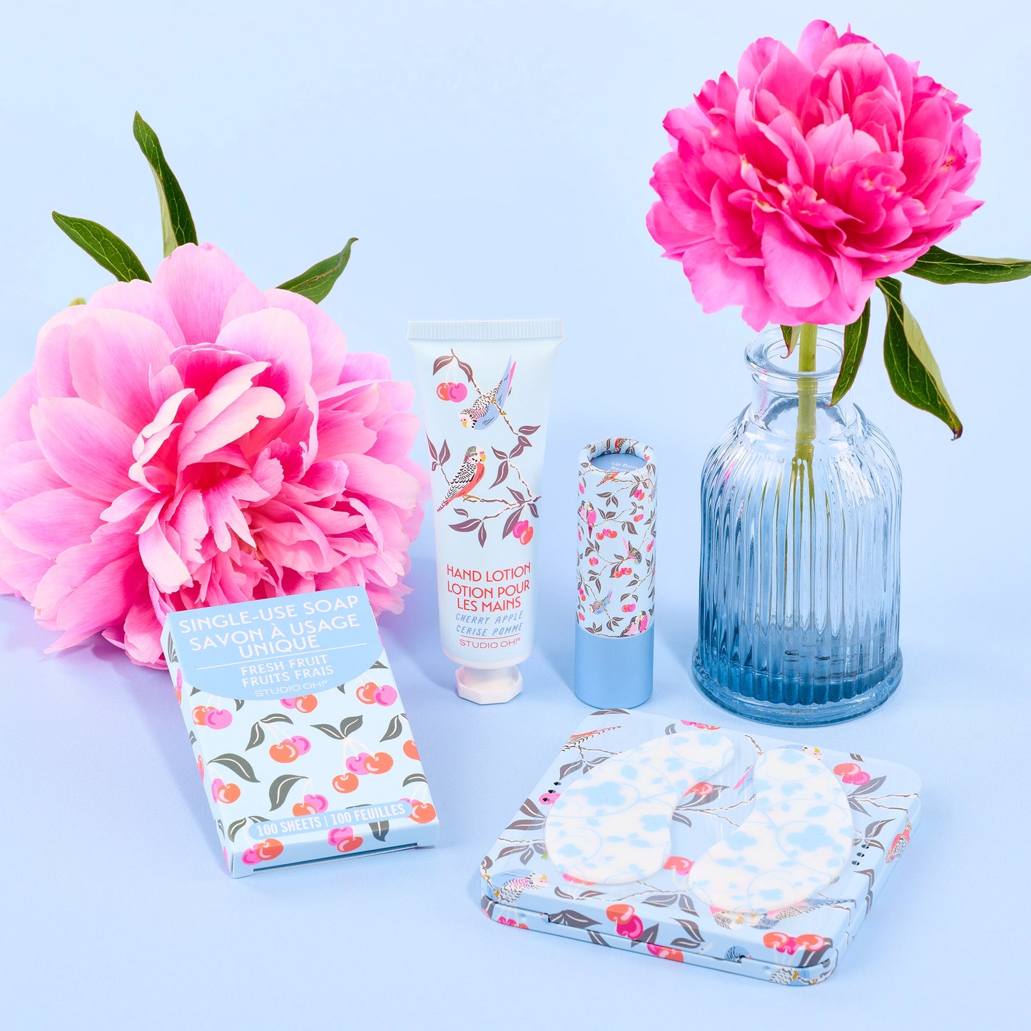 Birds in the Cherry Tree Single-Use Soap Sheets