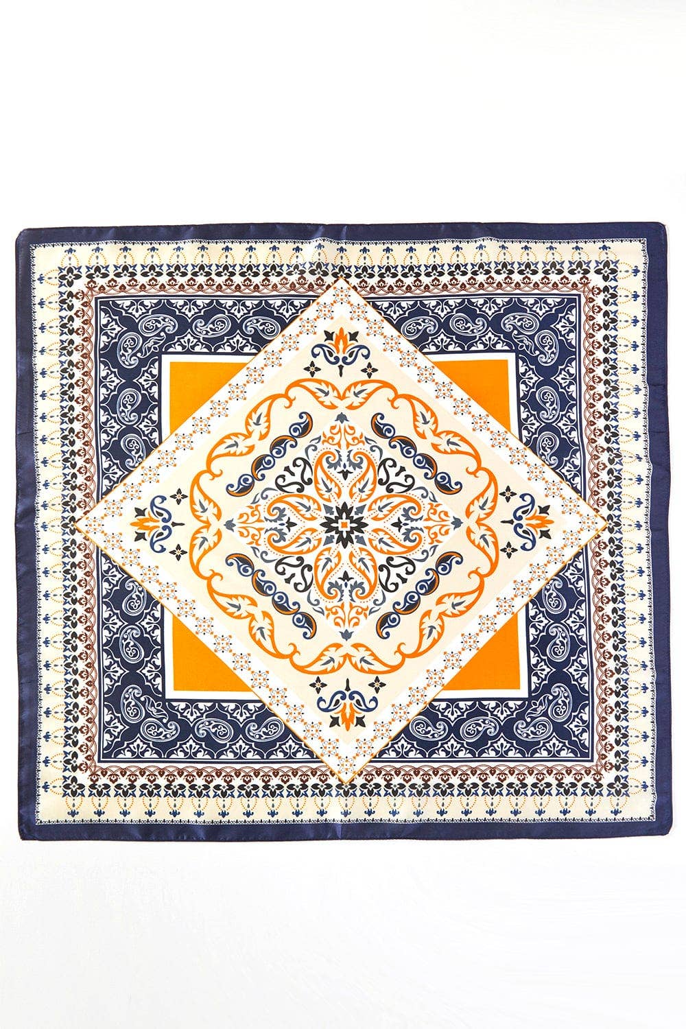 Paisley and Arabesque Oriental Print Bandanas