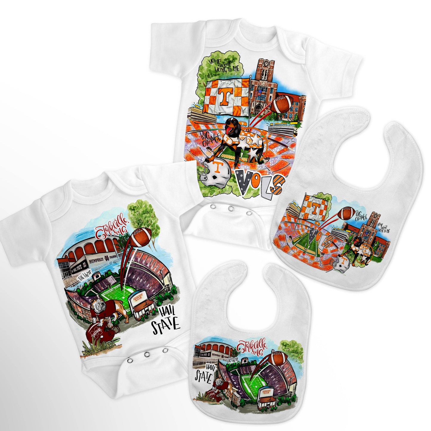 Alabama, Auburn & Georgia, Baby Kids