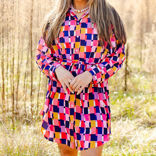 Ronan Check Me Out Dress
