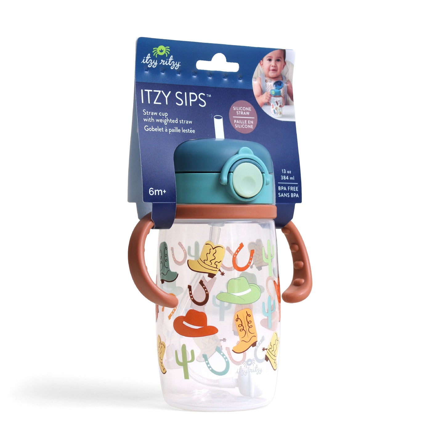 Itzy Sips™ - Giddy Up Straw Cup