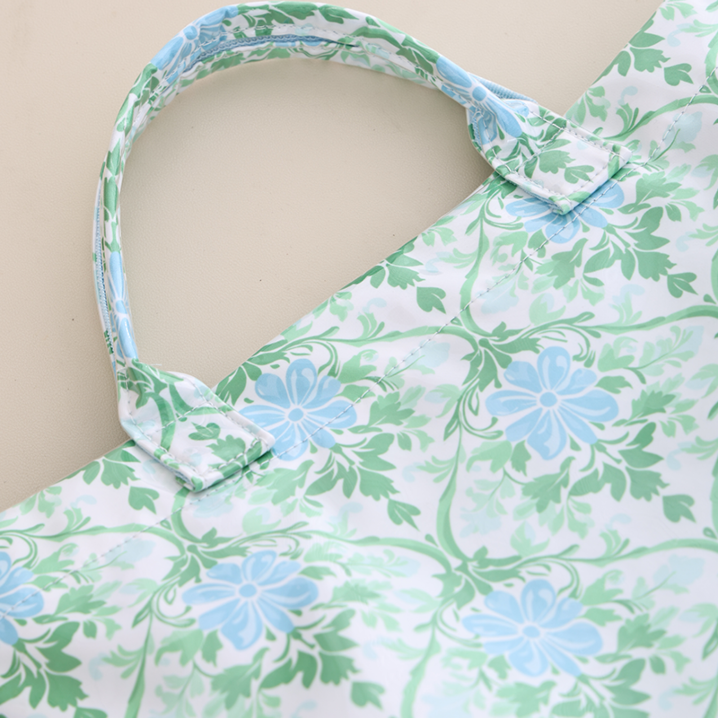 Heirloom Garden Waterproof PVC Tote Bag