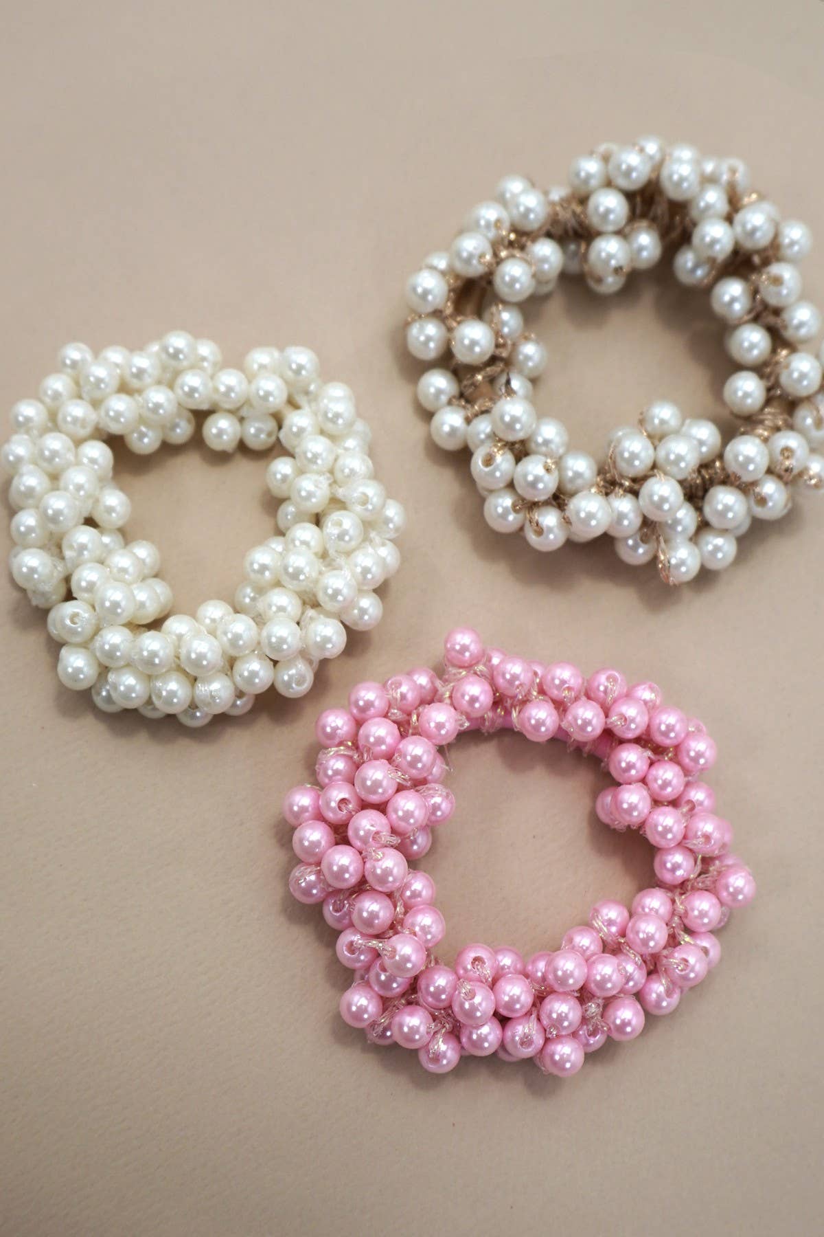 Pearl Ponytail Holders