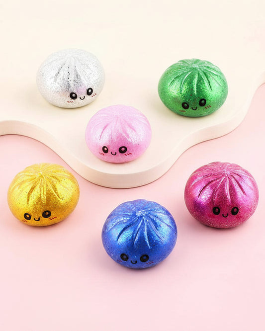 Metallic Steamed Bao Bun Dumpling