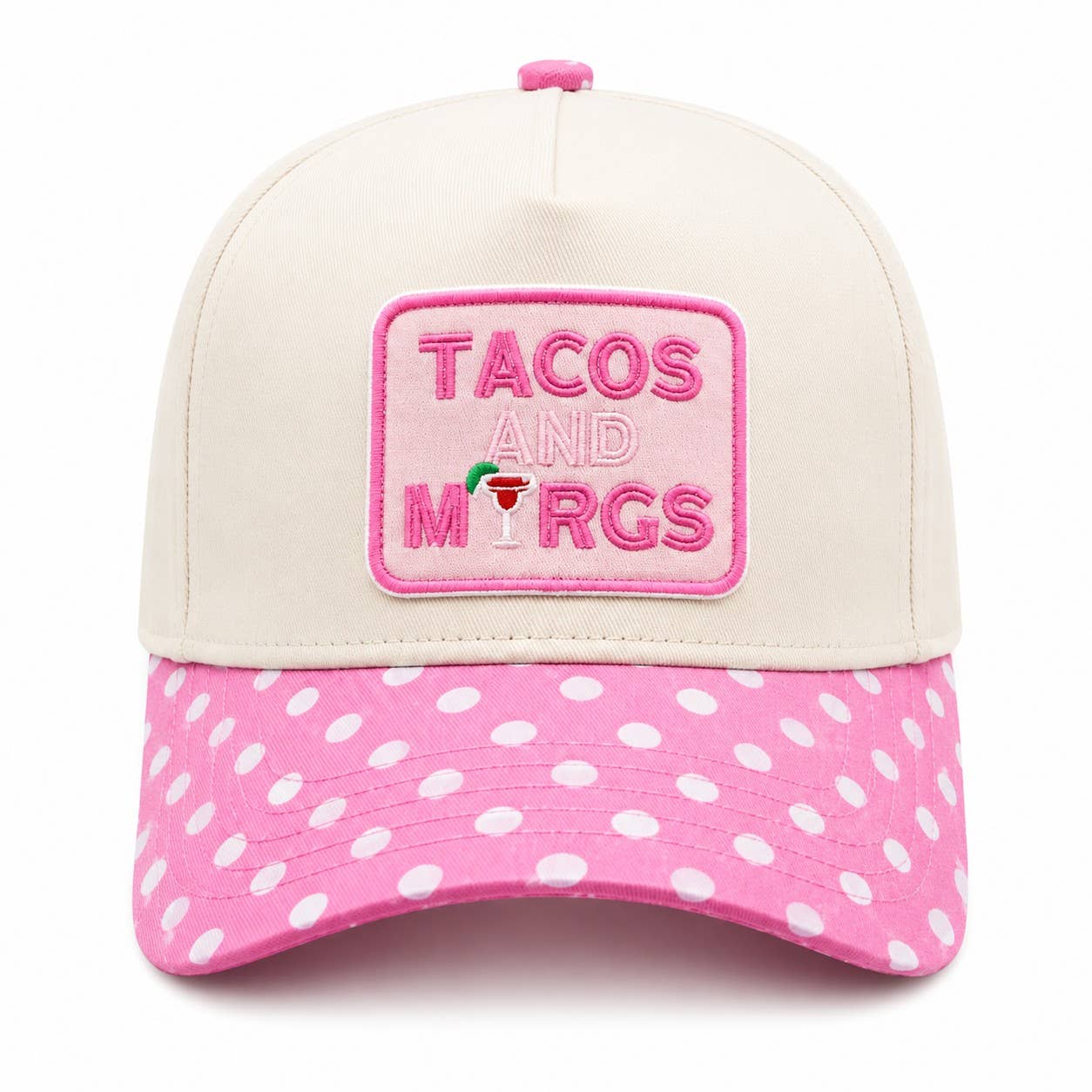 Tacos & Margs Embroidered Patch Trucker Hat