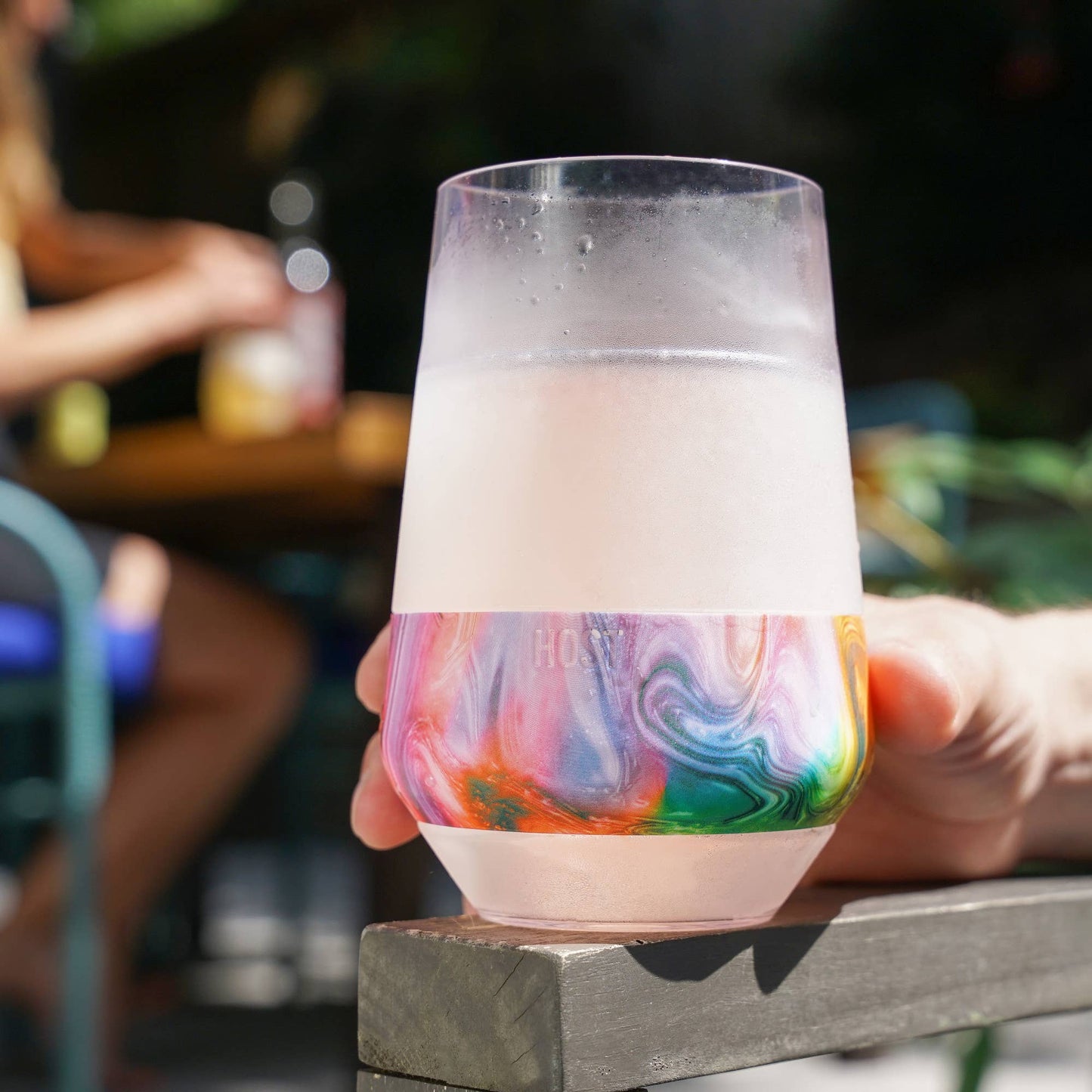 Unicorn Swirl Wine FREEZE™ XL Cooling Cup