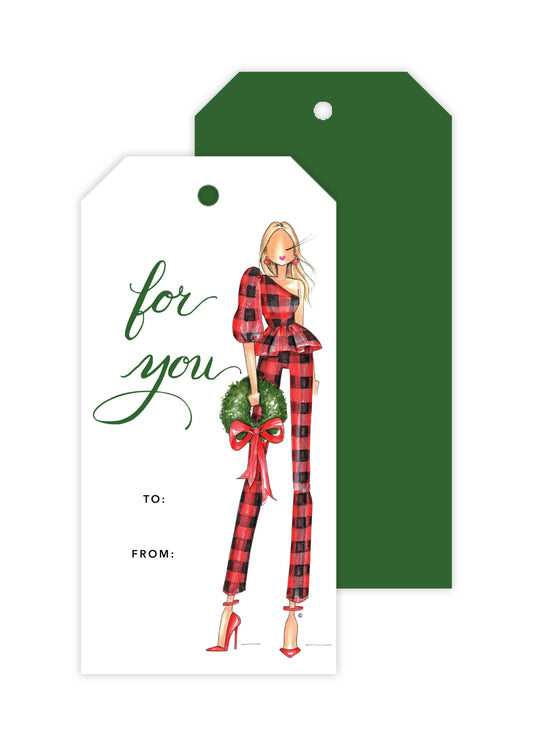 Brittany Fuson "Peppermint" Gift Tags
