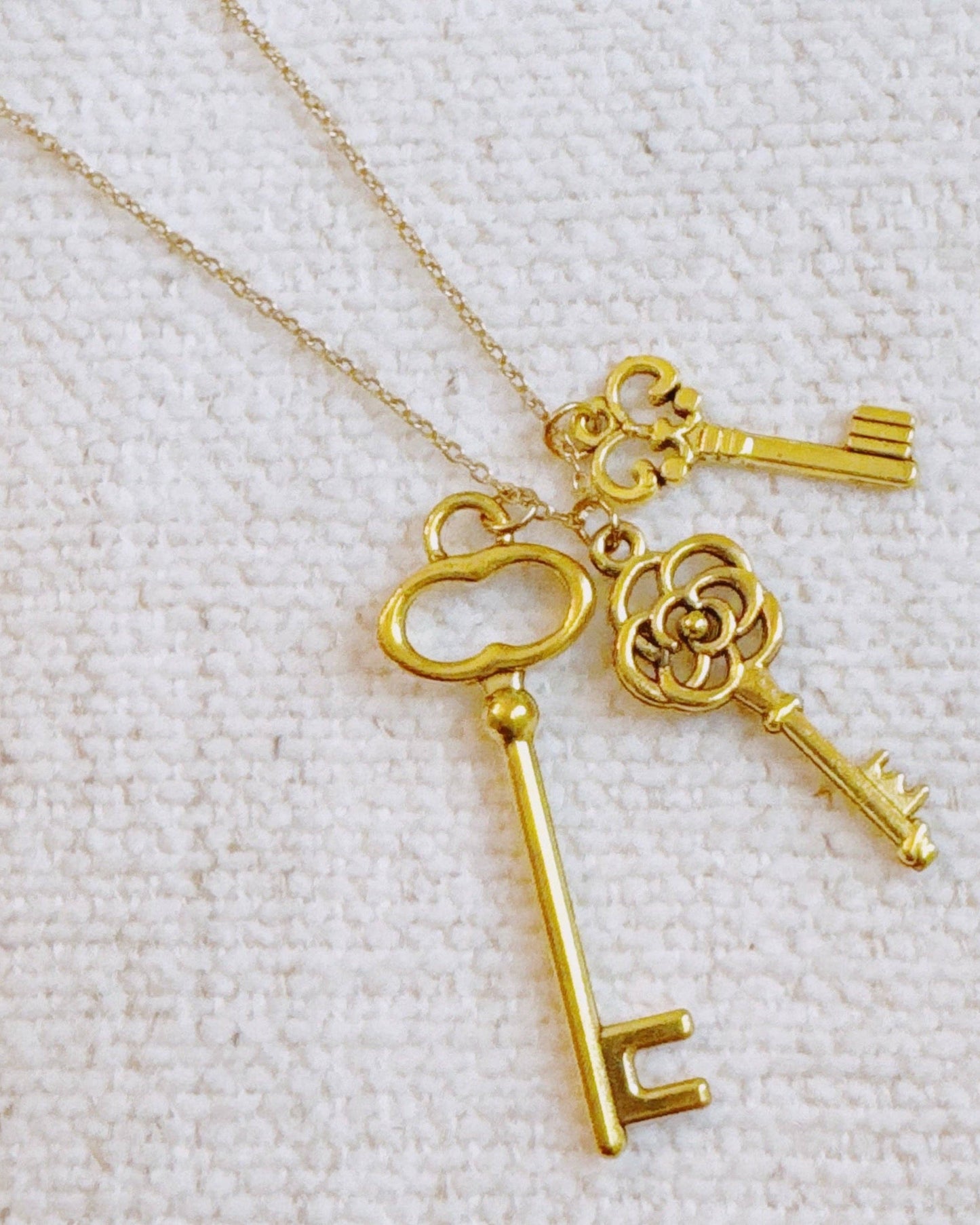 Secret Garden Key Necklace