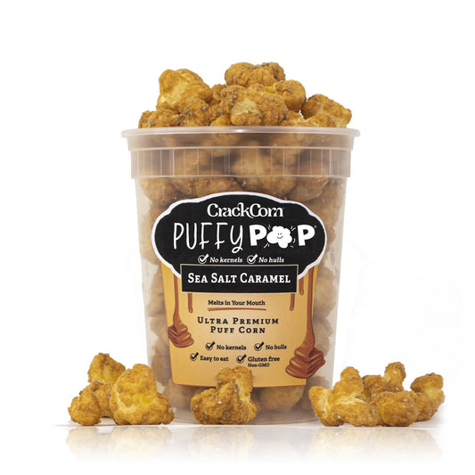 Crack Corn / Puffy Pop - Sea Salt Caramel (4 oz)