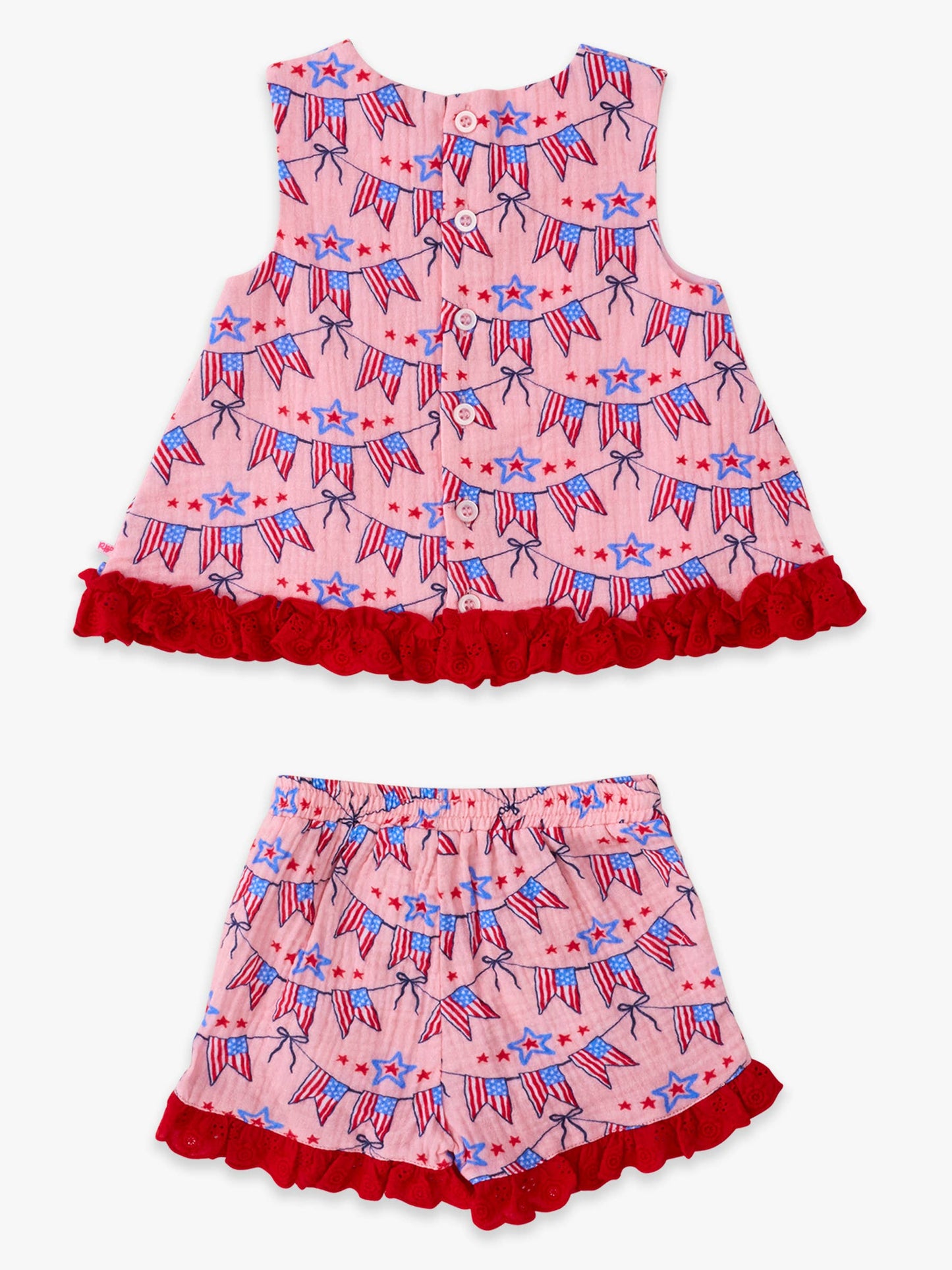 American Sweetheart Cotton Swing Top & Short Set