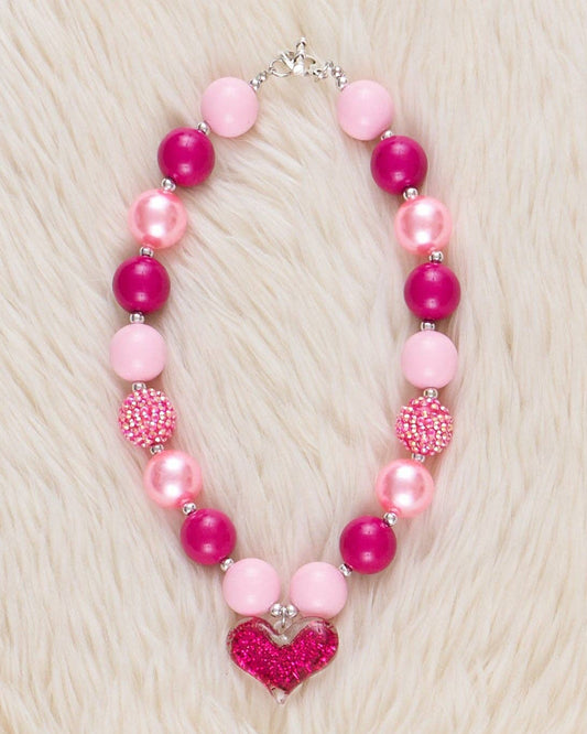 Heart Charm Parade Necklace