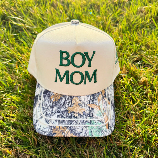 Boy Mom Camo Hat