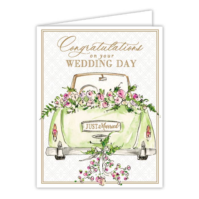Congratulations on your Wedding Day Greeting Card