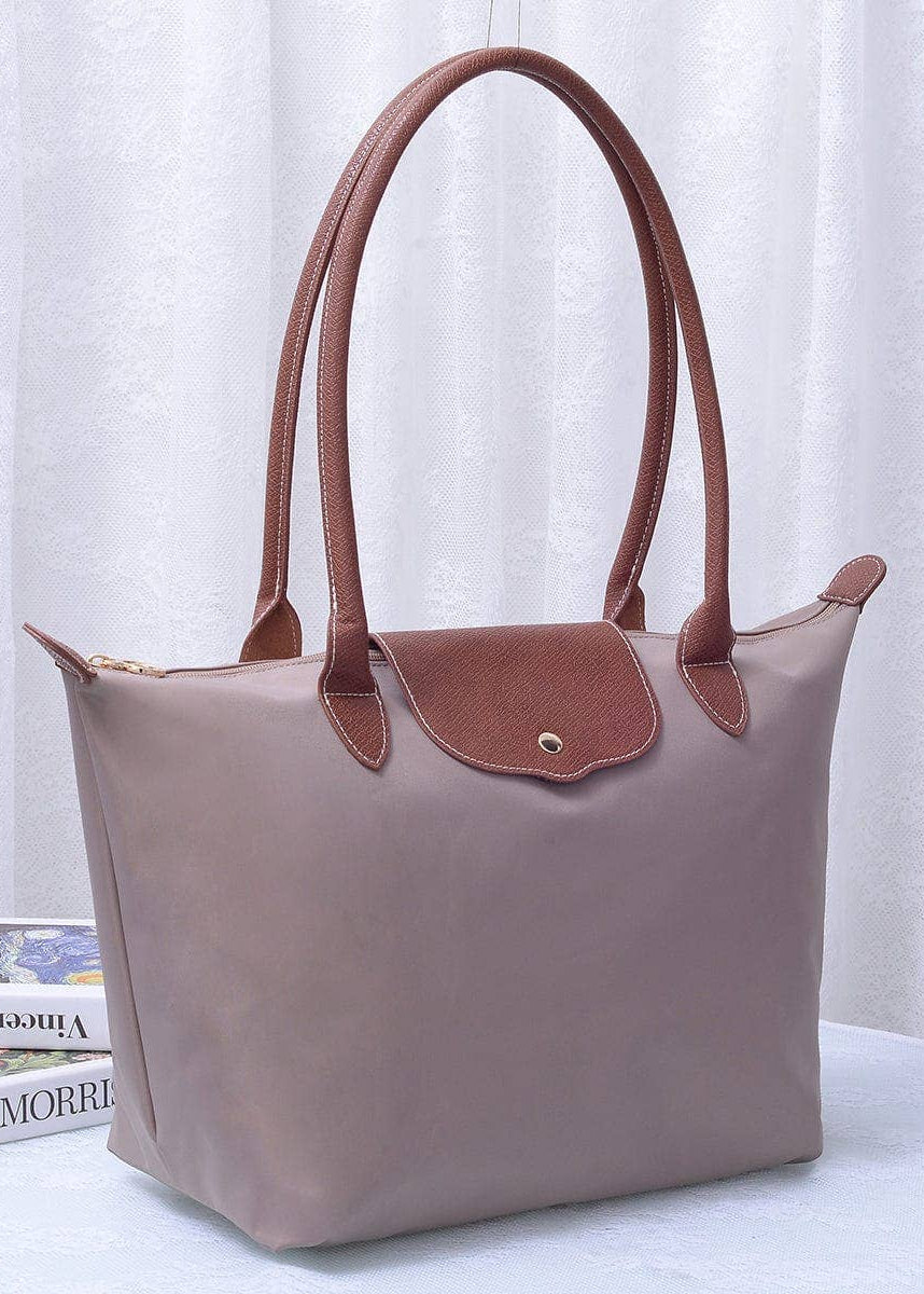 Trendy Nylon Zip Tote