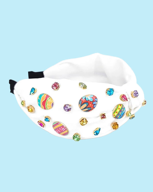 Stone Cluster Decorated Easter Egg Headband