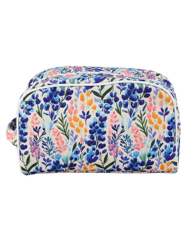 Heirloom Garden Canvas Cosmetic Bag