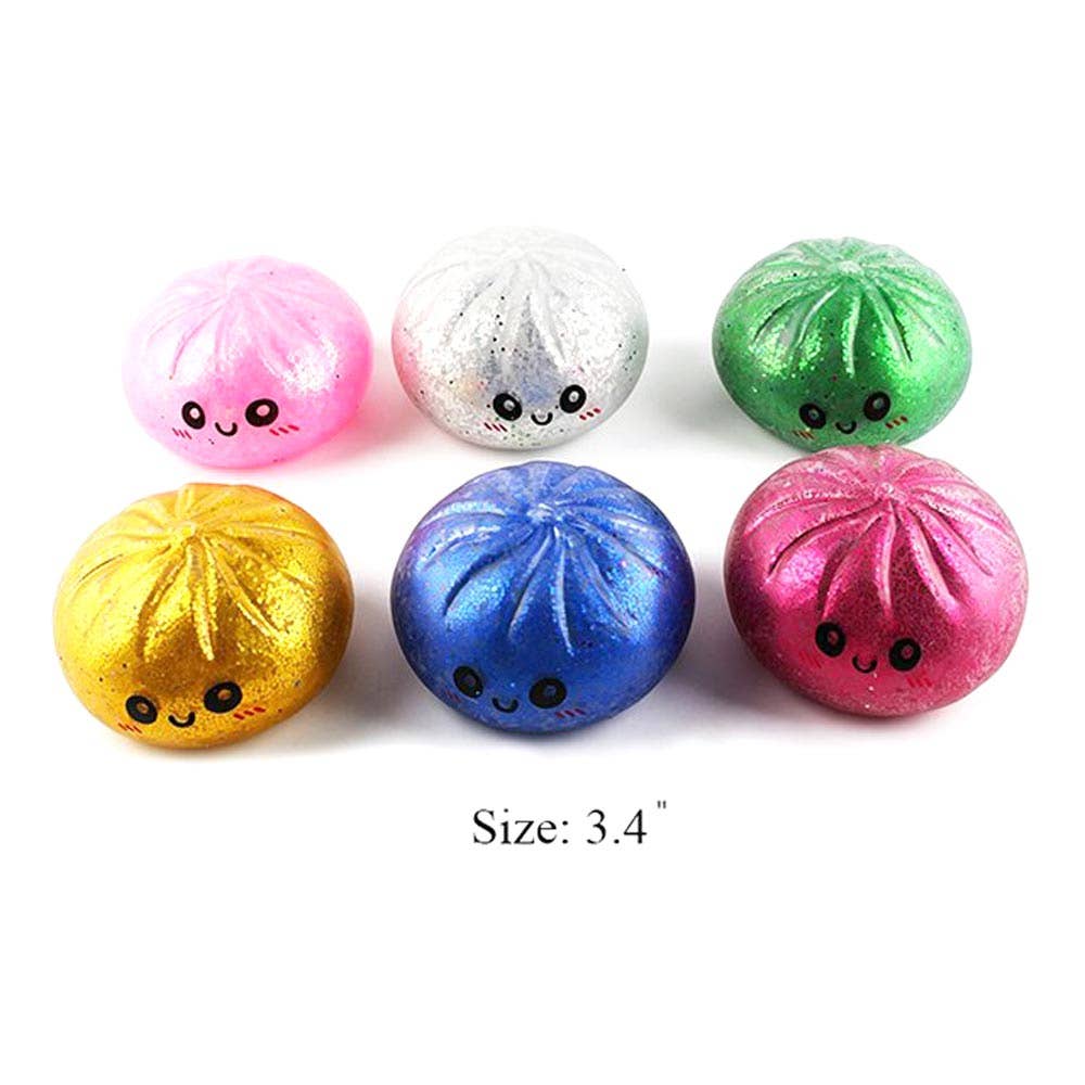 Metallic Steamed Bao Bun Dumpling
