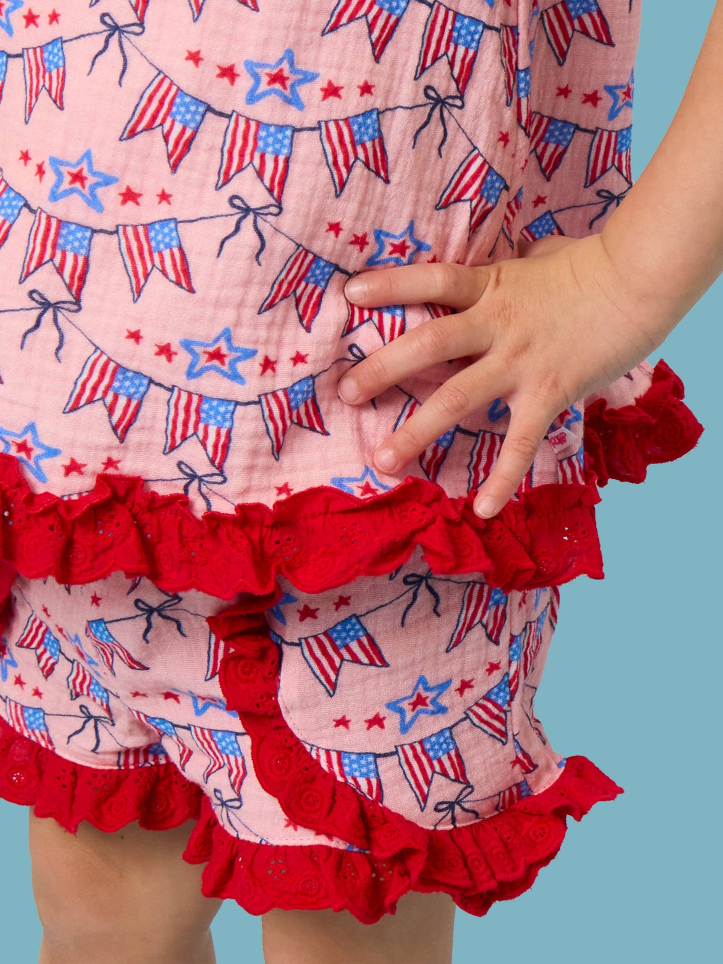 American Sweetheart Cotton Swing Top & Short Set