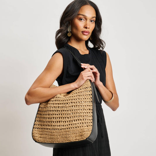 Savannah Hobo Natural Black