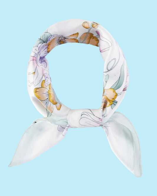 Kristen Floral Pattern Bandana