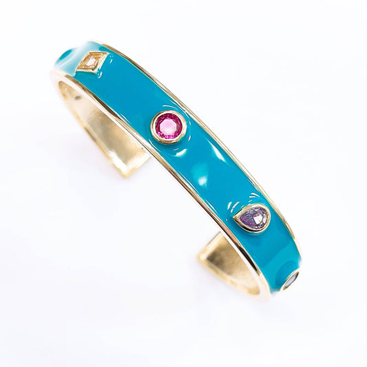 Katie blue bangle