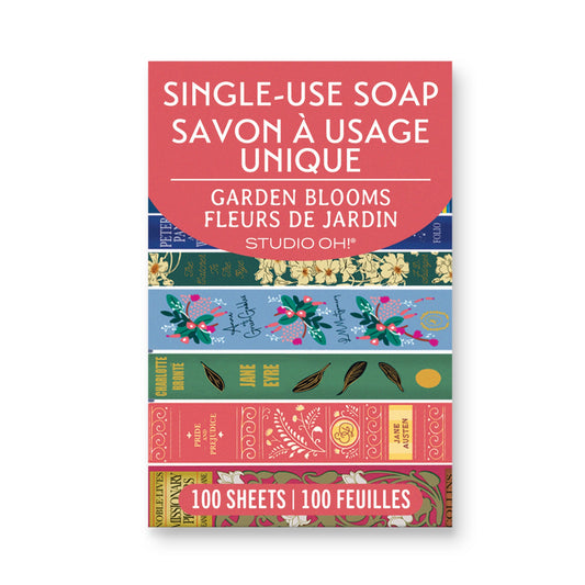 Fully Booked Single-Use Soap Sheets
