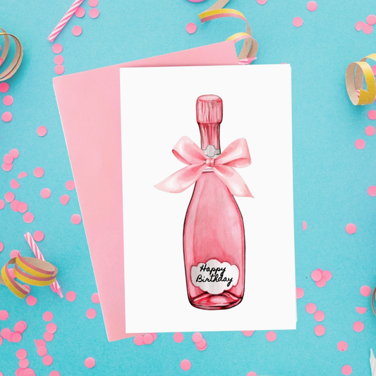 Happy Birthday Bottle