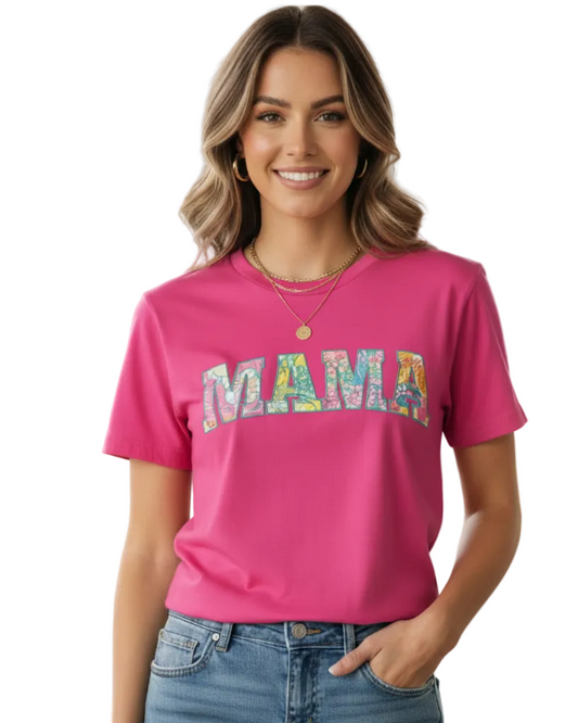 Preppy MAMA Jersey Tee