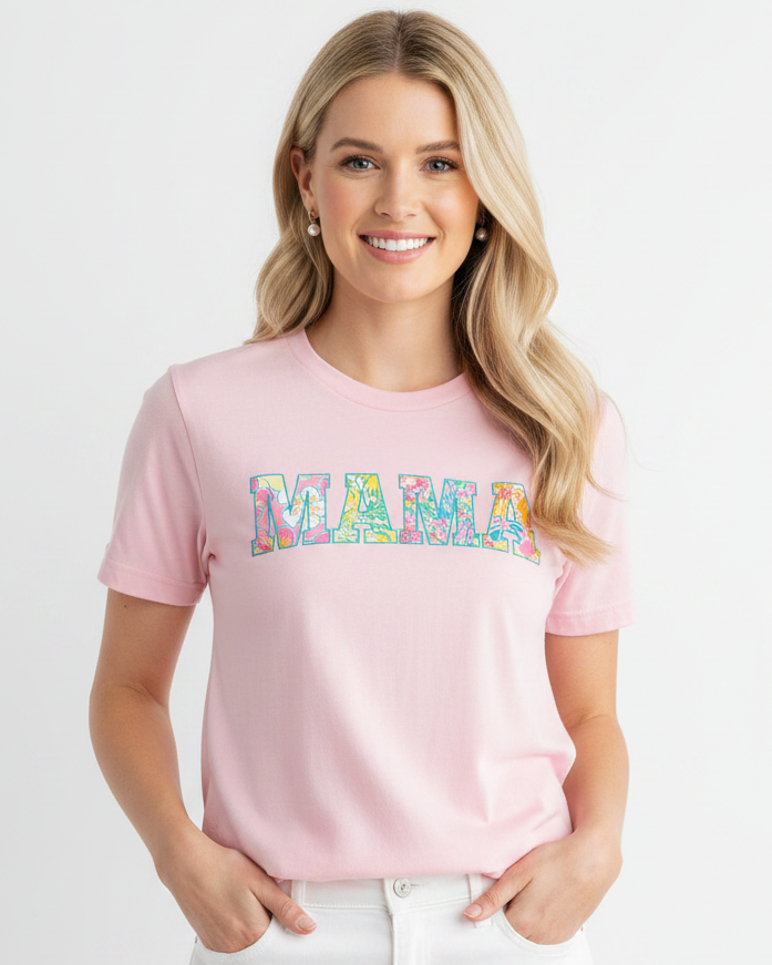 Preppy MAMA Jersey Tee
