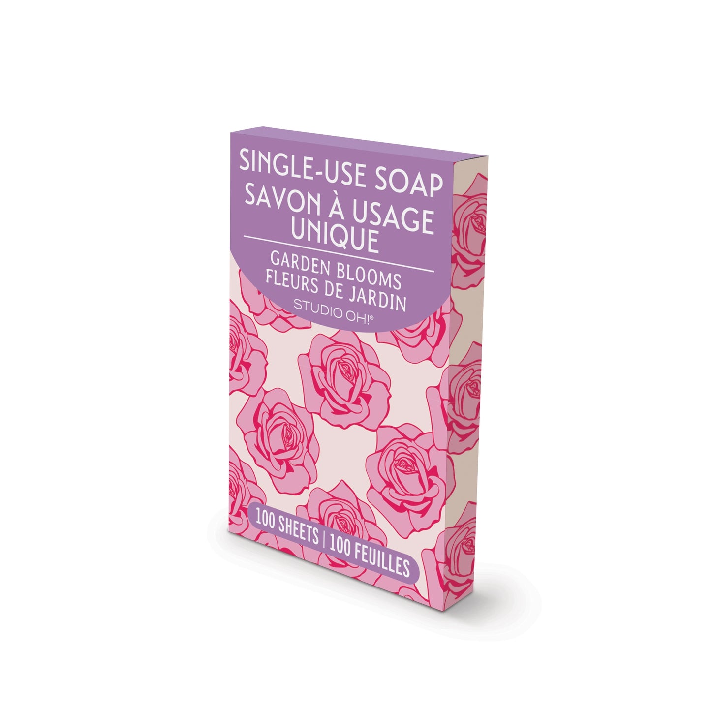 Petite Rose Single-Use Soap Sheets