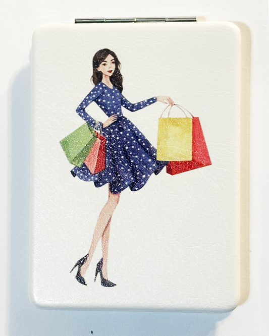 Shopping Friends Compact Mirror